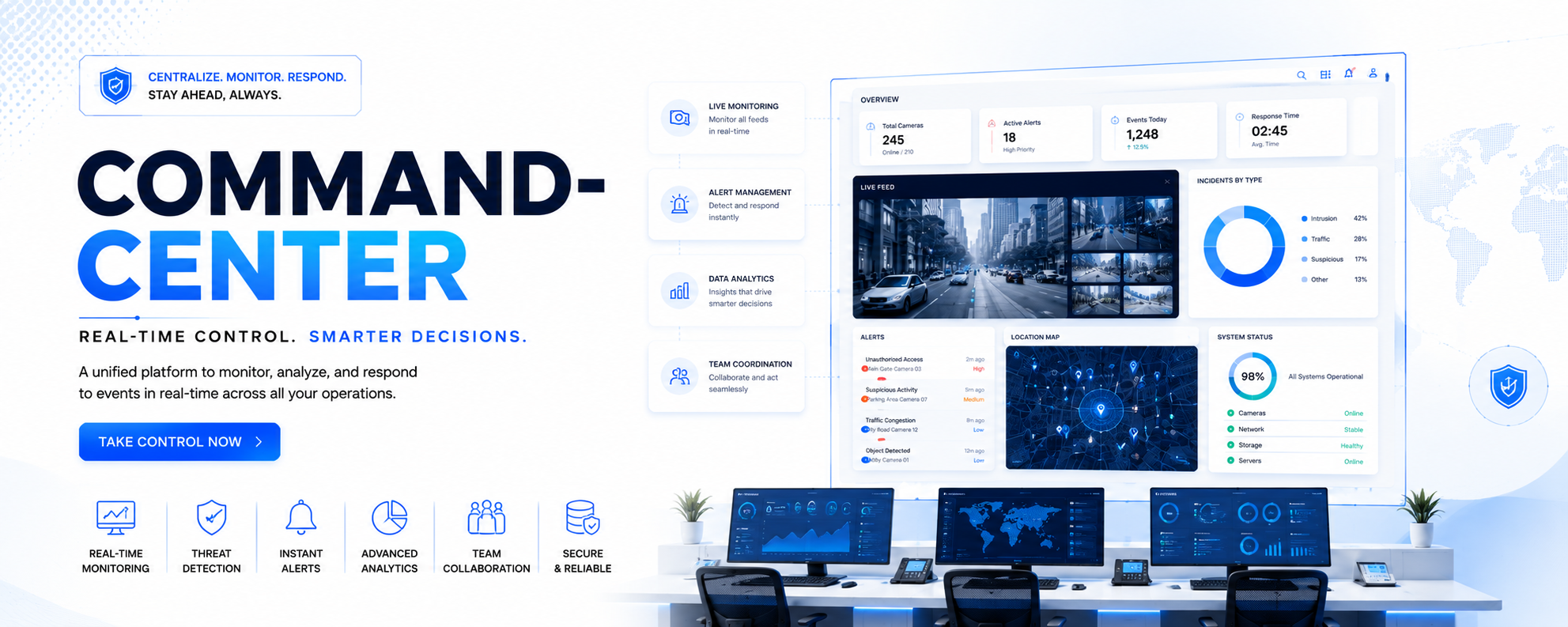 Command Center Solutions Banner