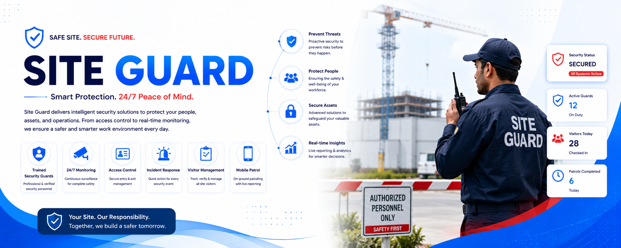 Site Guard Security Solution Banner